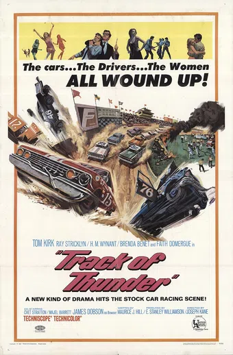 track of thunder 1967 poster