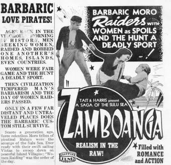 zamboanga 1937 poster