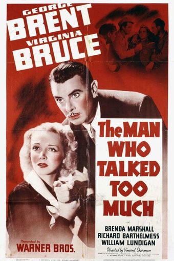 the man who talked too much 1940 poster