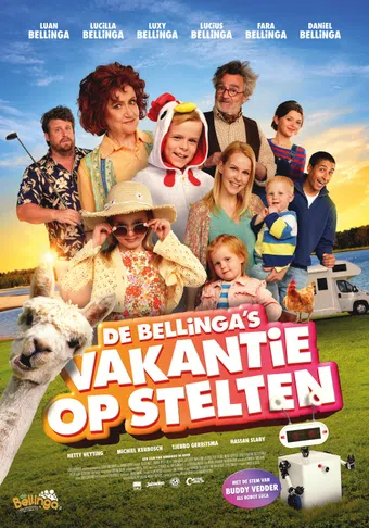 de bellinga's: vakantie op stelten 2023 poster