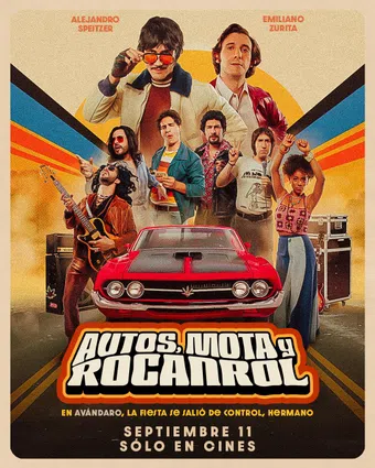 autos, mota y rocanrol 2025 poster