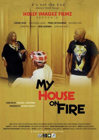 my house on fire 2018 poster