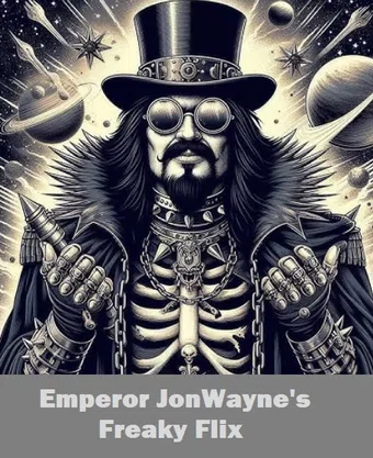 emperor jonwayne's freaky flix 2023 poster