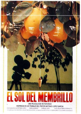 el sol del membrillo 1992 poster