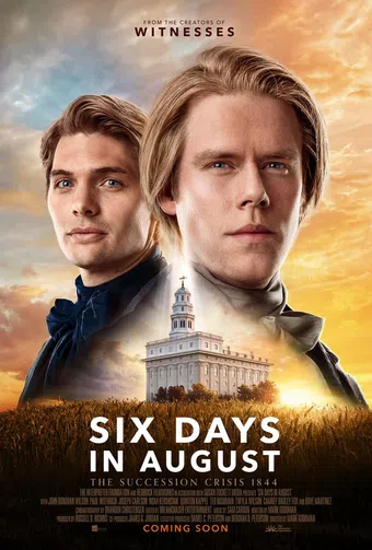 six days in august 2024 poster