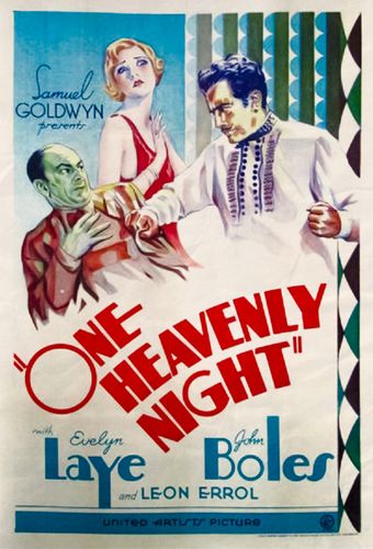 one heavenly night 1930 poster