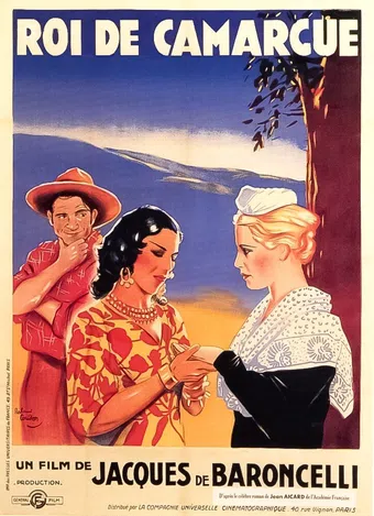 roi de camargue 1935 poster