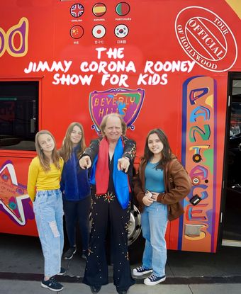 the jimmy corona rooney show for kids 2022 poster