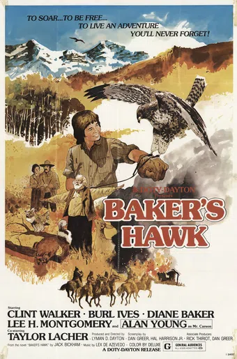 baker's hawk 1976 poster