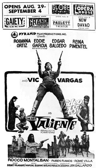 padre valiente 1971 poster