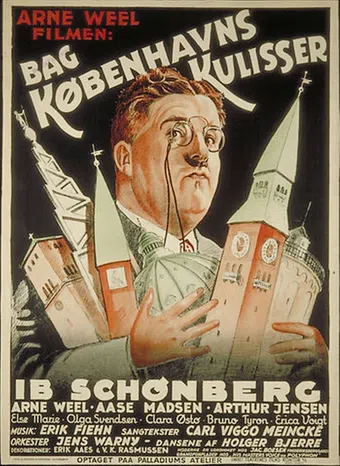 bag københavns kulisser 1935 poster