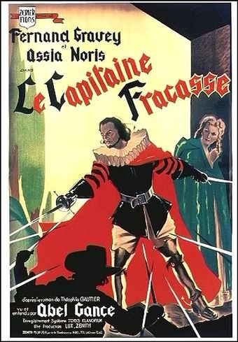 le capitaine fracasse 1943 poster