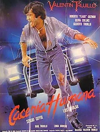 cacería humana 1987 poster