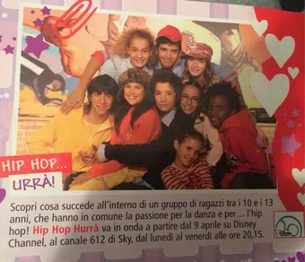 hip hop hurra' 2007 poster