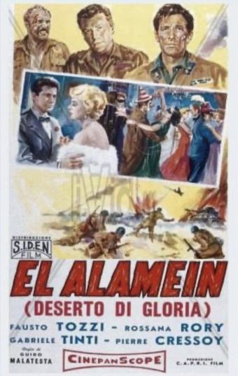 el alamein 1957 poster