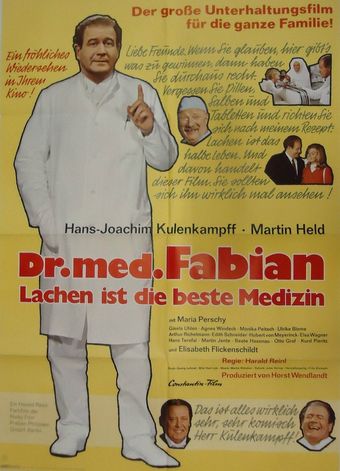 dr. med. fabian - lachen ist die beste medizin 1969 poster