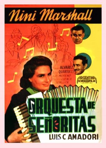 orquesta de señoritas 1941 poster