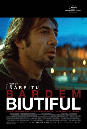 biutiful 2010 poster