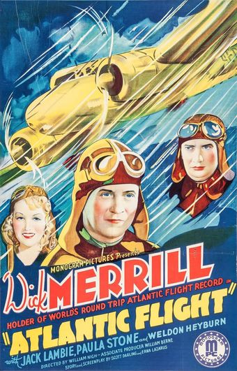 atlantic flight 1937 poster