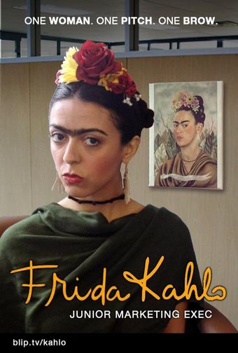 frida kahlo, junior marketing exec 2013 poster