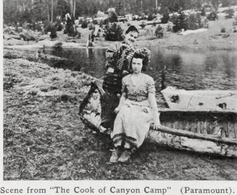 the cook of canyon camp 1917 poster