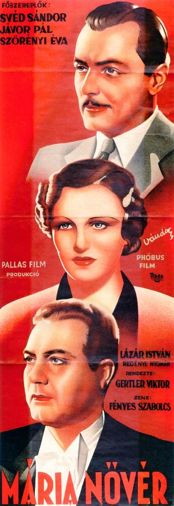 mária növér 1937 poster