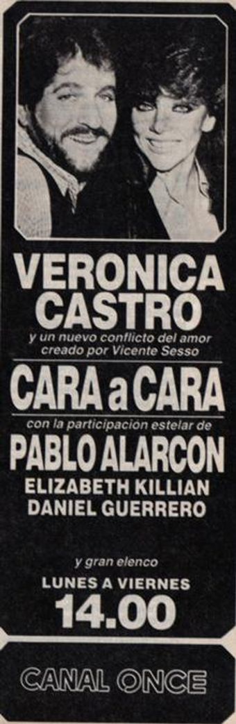 cara a cara 1983 poster