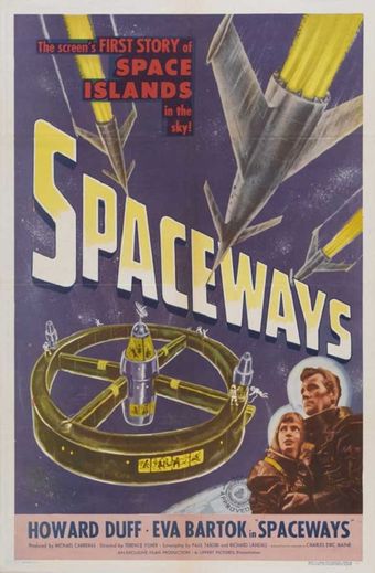 spaceways 1953 poster