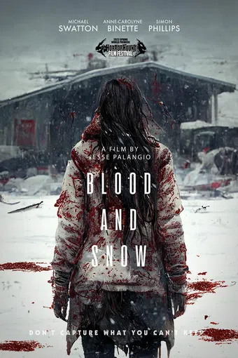 blood and snow 2023 poster