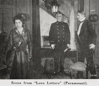 love letters 1917 poster