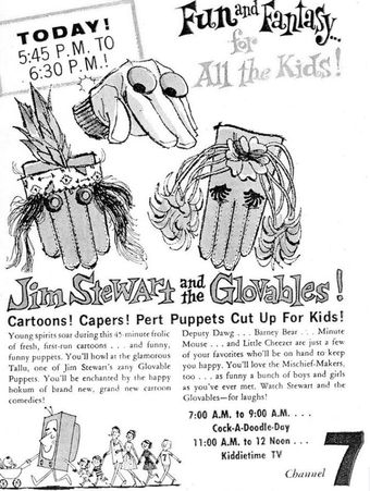 glovables 1960 poster