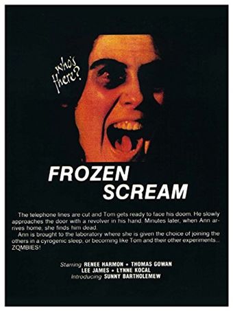 frozen scream 1975 poster