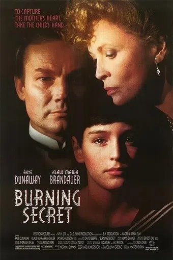 burning secret 1988 poster