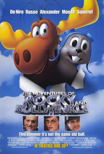 the adventures of rocky & bullwinkle 2000 poster