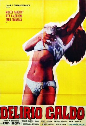 delirio caldo 1972 poster