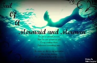 tail of a mermaid & merman 2013 poster