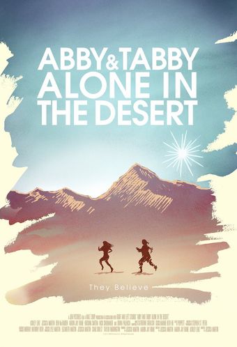 abby and tabby alone in the desert 2018 poster