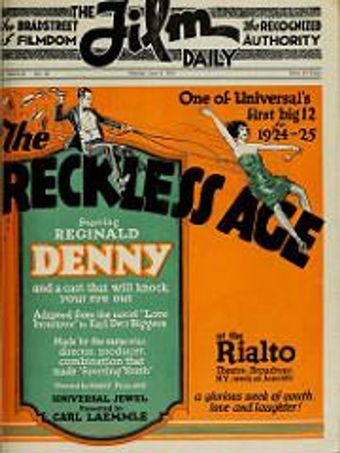 the reckless age 1924 poster