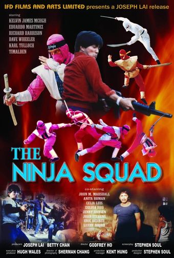 the ninja squad 1986 poster