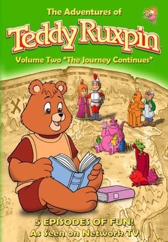 the adventures of teddy ruxpin 1987 poster