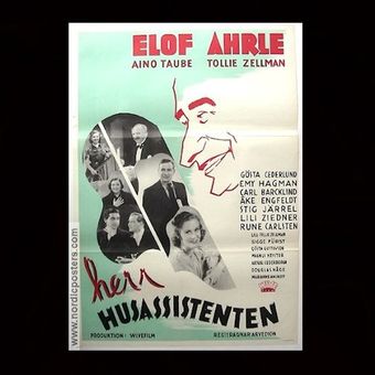 herr husassistenten 1938 poster