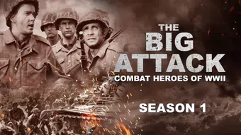 the big attack - combat heroes of wwii 1956 poster