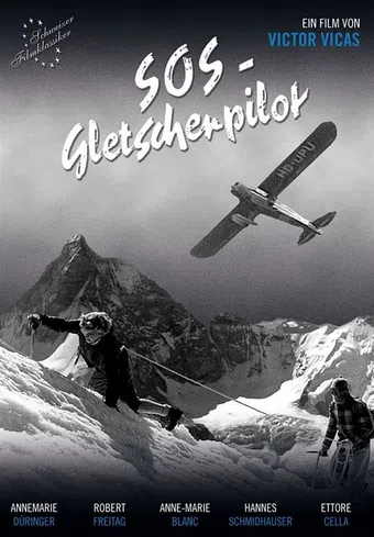 sos gletscherpilot 1959 poster