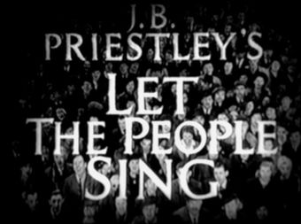 let the people sing 1942 poster