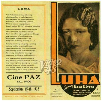 luha 1932 poster