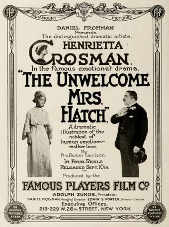 the unwelcome mrs. hatch 1914 poster