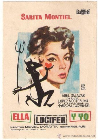 ella, lucifer y yo 1953 poster