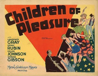 children of pleasure 1930 poster