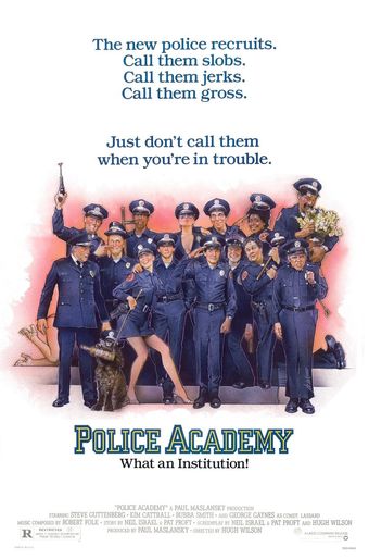 police academy 1984 poster