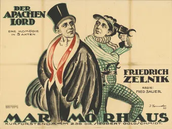 der apachenlord 1920 poster